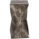 Euphrates 19 X 10 inch Tarnished Silver Accent Table