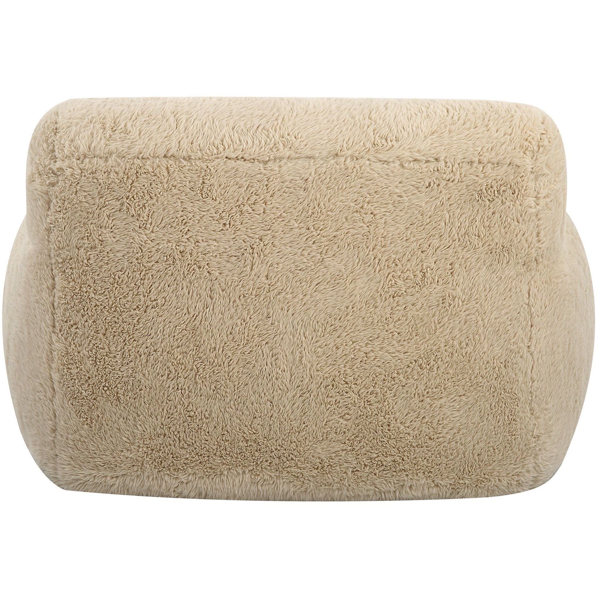 Abide Caramel Toned Faux Sheepskin Accent Chair