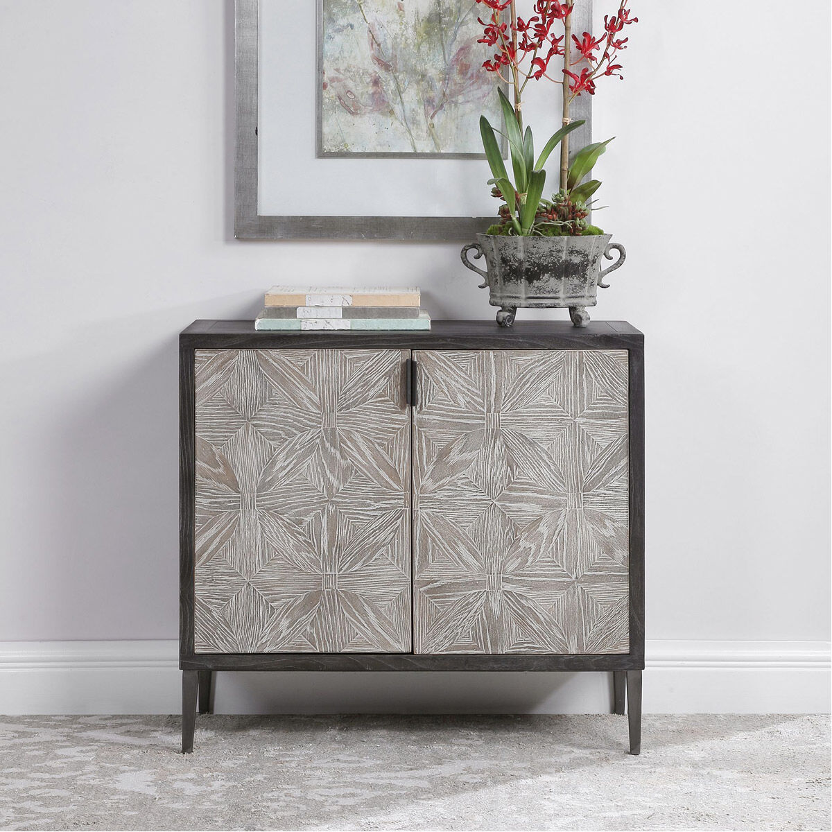 Deep 2025 accent cabinet
