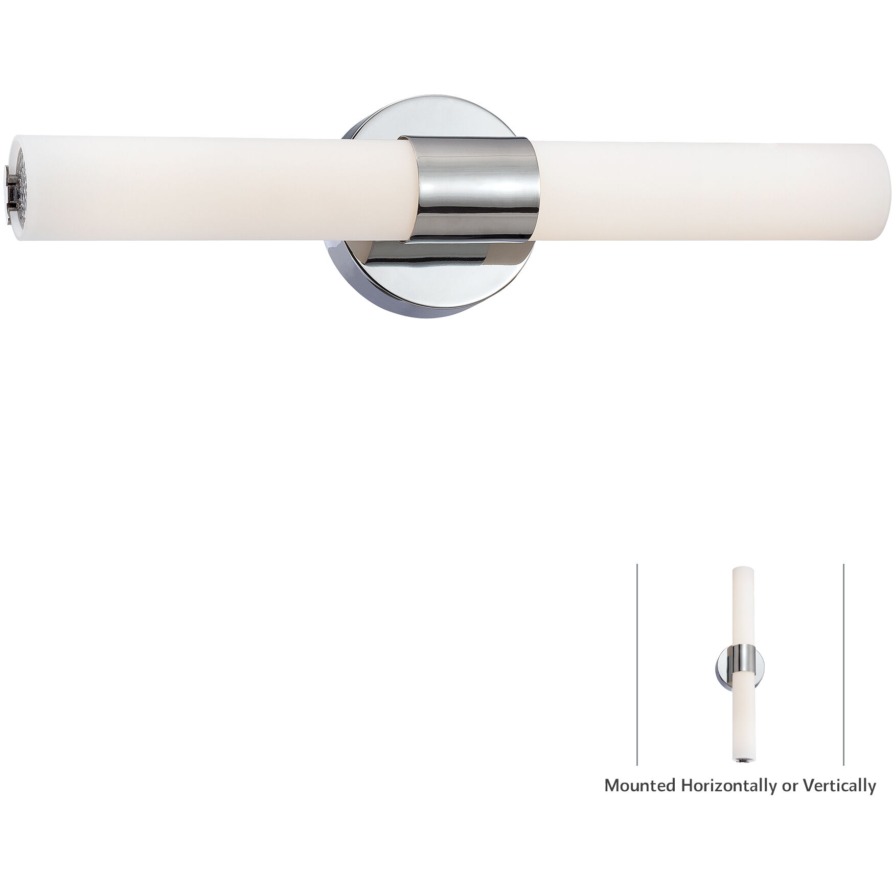 Saber II LED 21 inch Chrome Bath Light Wall Light