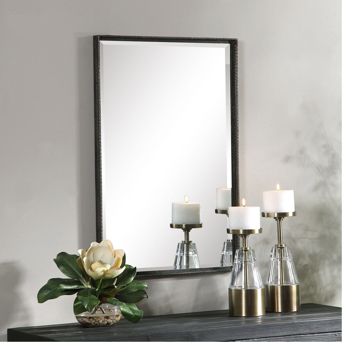 Callan 30 X 20 inch Iron Vanity Mirror