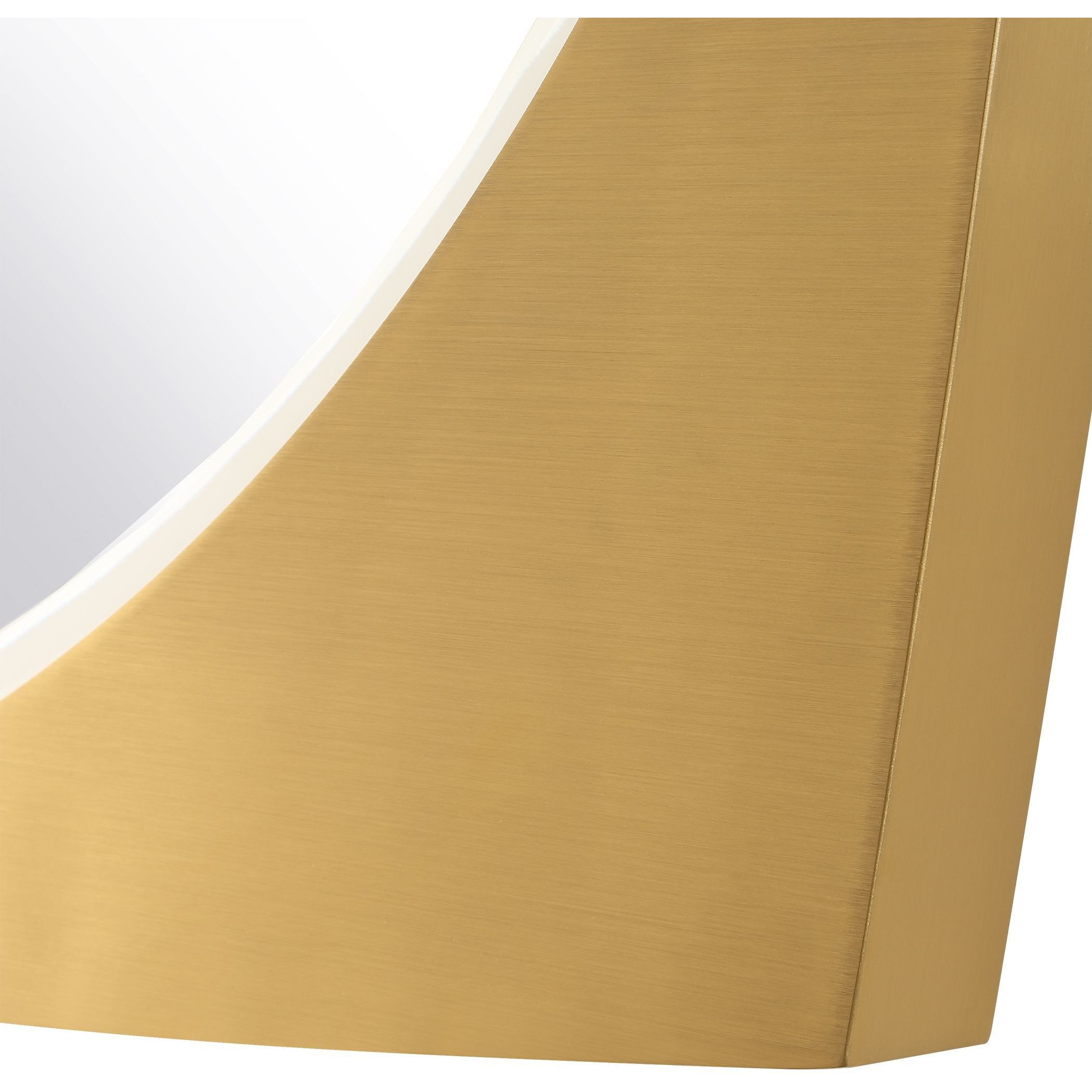 Neilia 48 X 48 inch Antique Brass Mirror