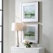 Soft Sage 28 X 28 inch Abstract Landscape Prints, Set of 2
