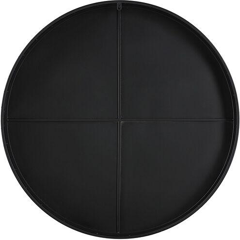 Cerelia 34 X 34 inch Matte Black Wall Mirror