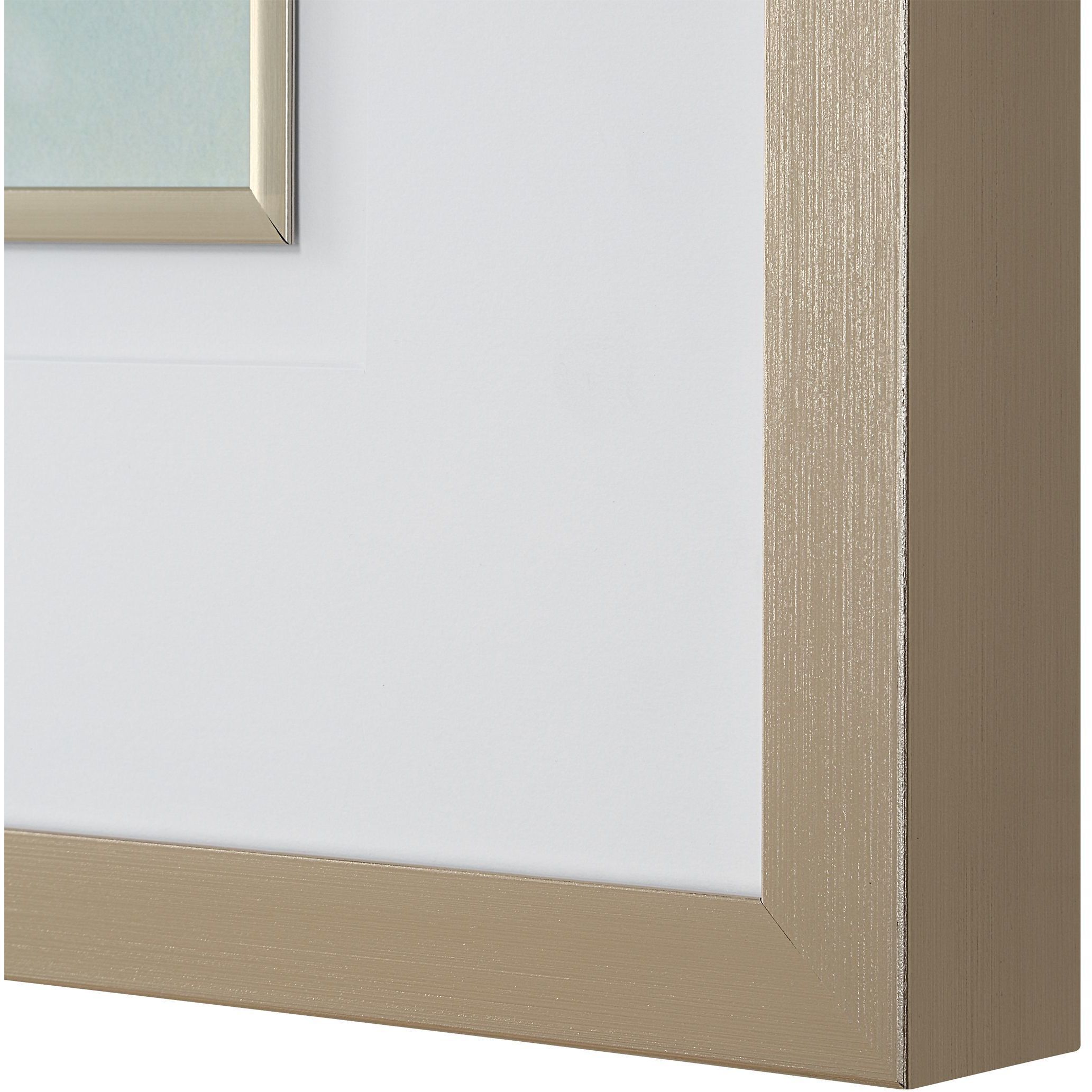 Soft Sage 28 X 28 inch Abstract Landscape Prints, Set of 2