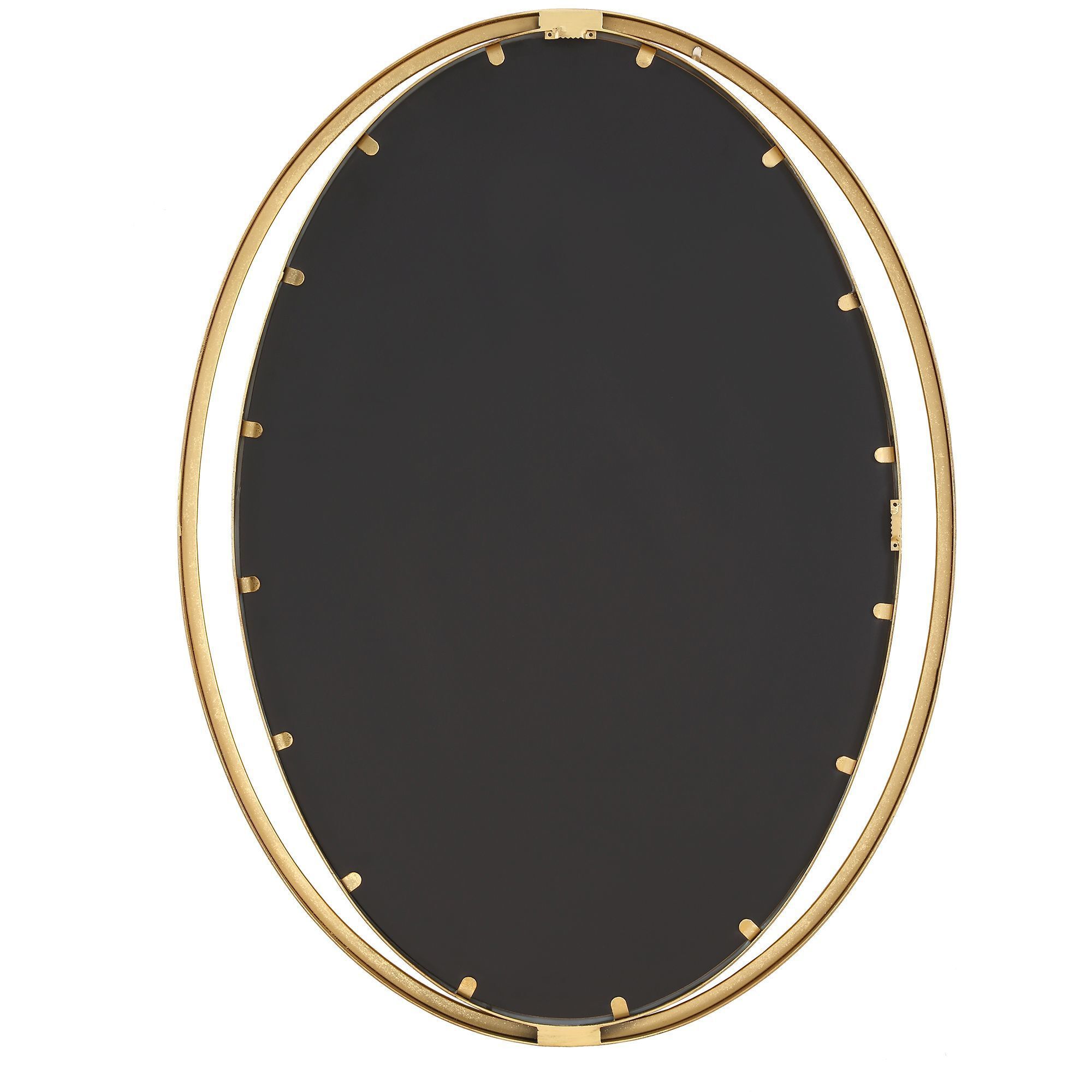 Rhodes 31.88 X 24.25 inch Antiqued Metallic Gold Leaf Mirror