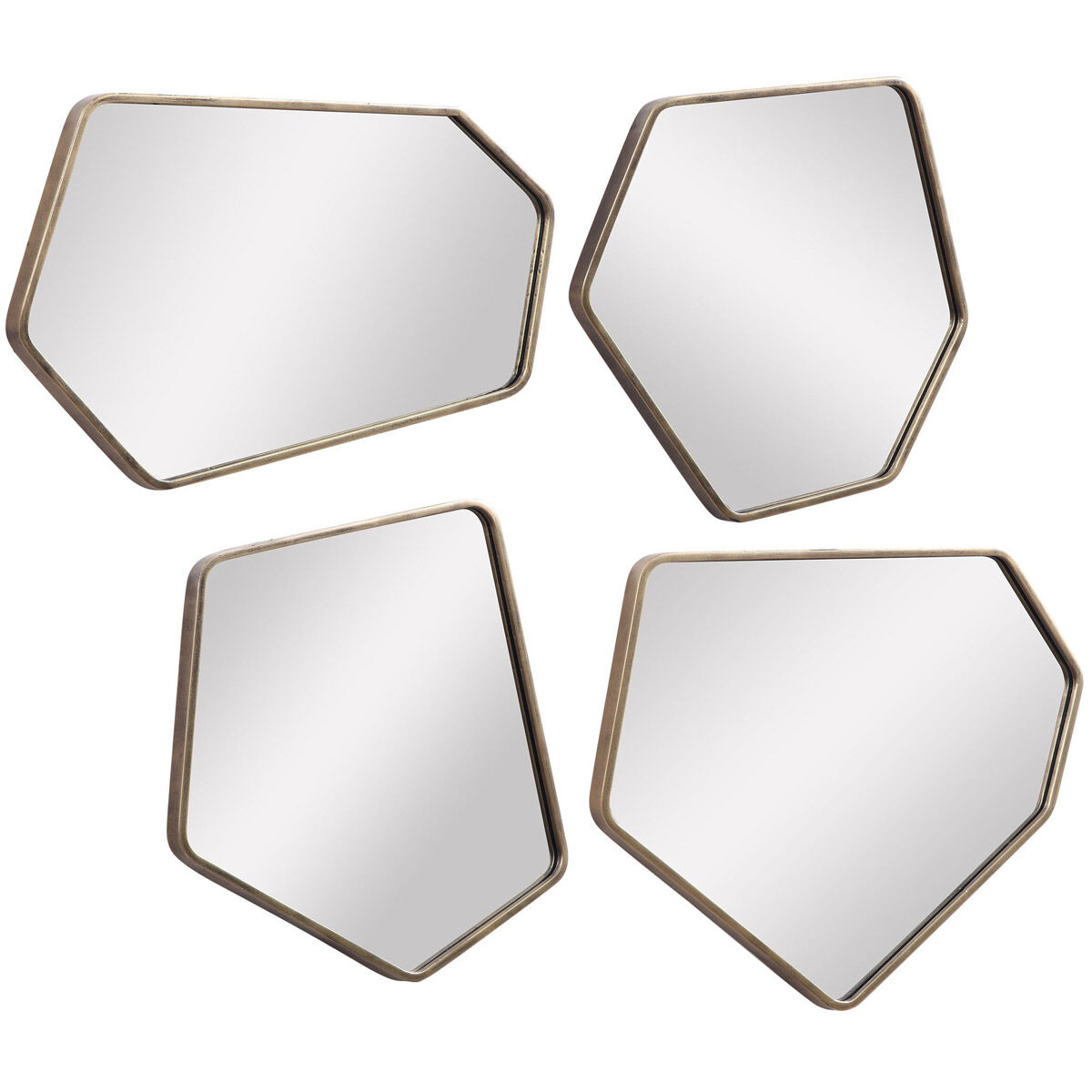 Linneah 20 X 12 inch Wall Mirrors, Modern, Set of 4