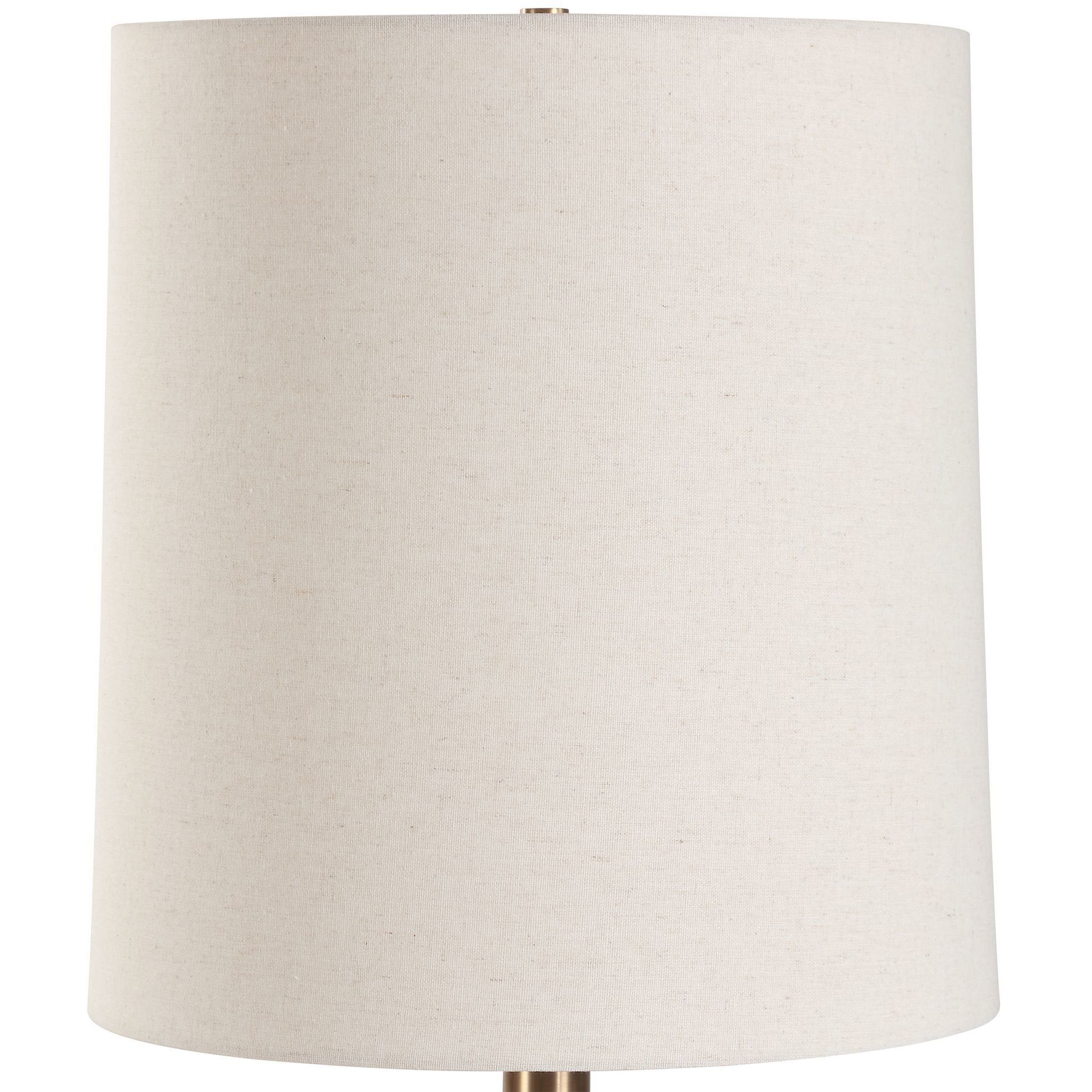 Bower 34.5 inch 150.00 watt Antique Brass and Black Glaze Table Lamp Portable Light