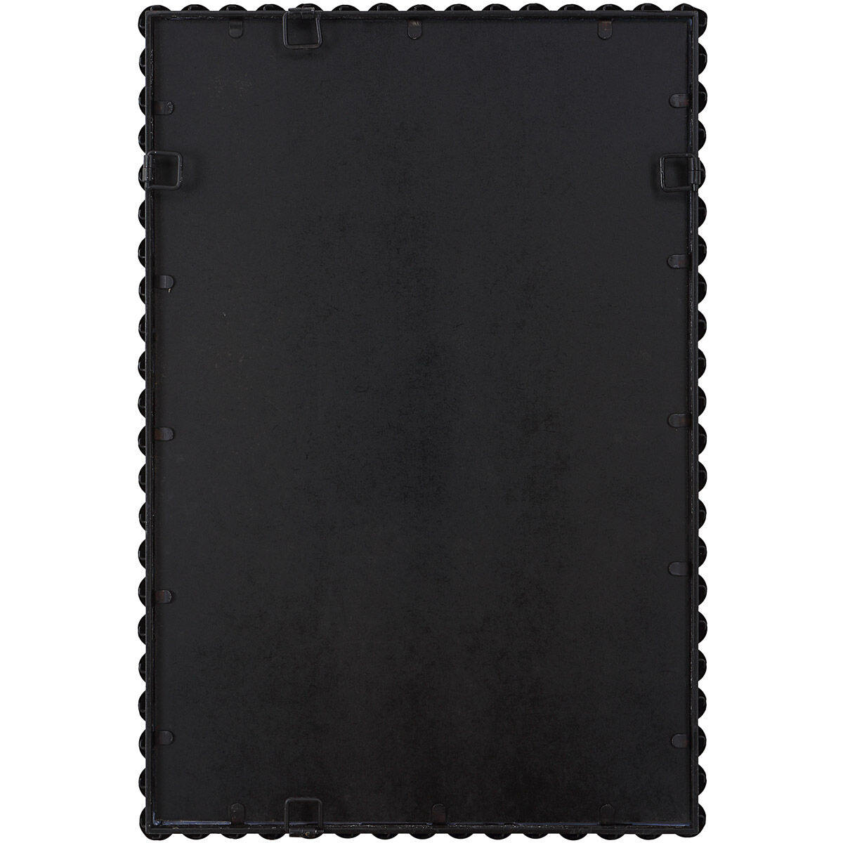 Serna 30 X 21 inch Satin Black Mirror