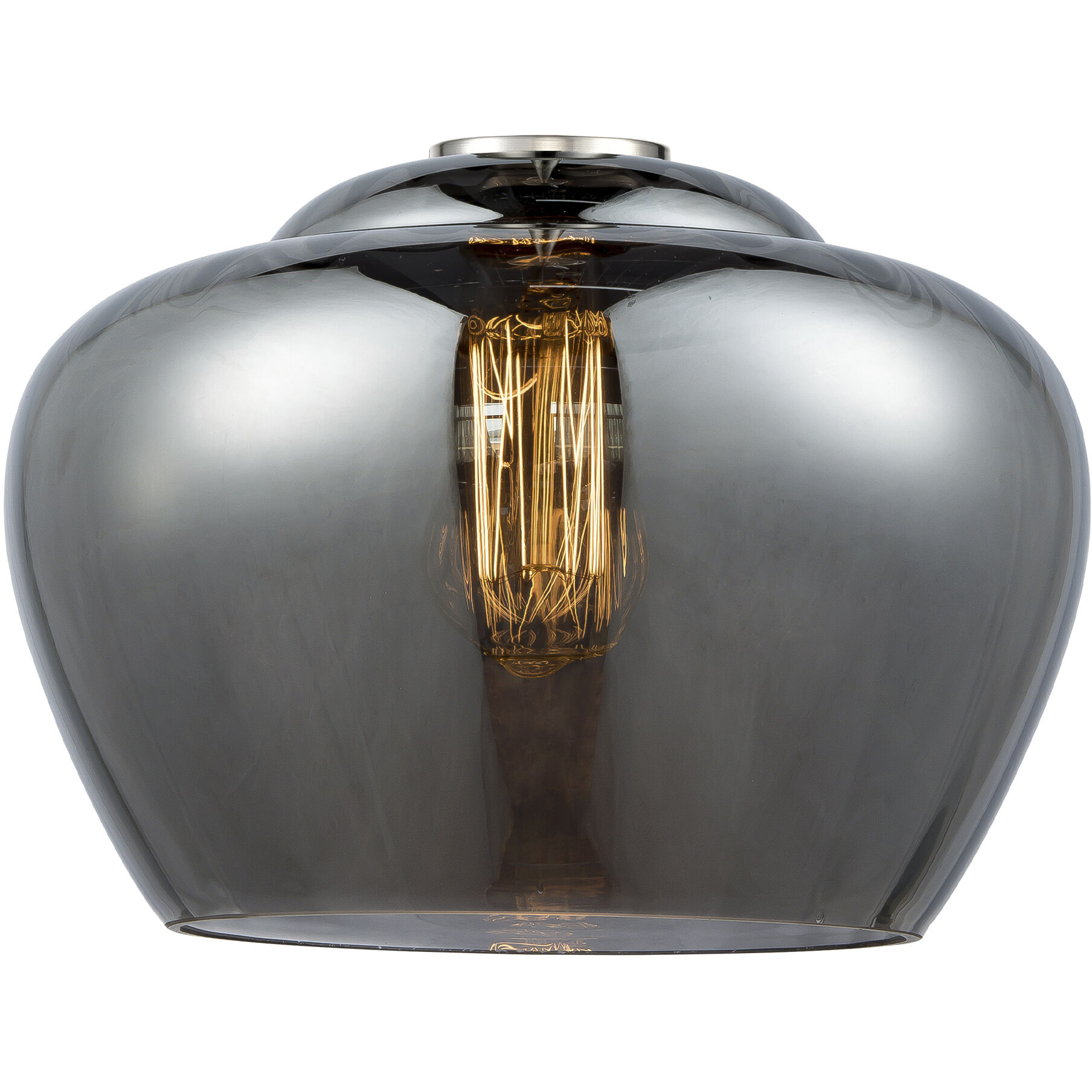 Large Fenton Smoke Glass