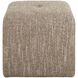 Leora Caramel and Gray Boucle Bench