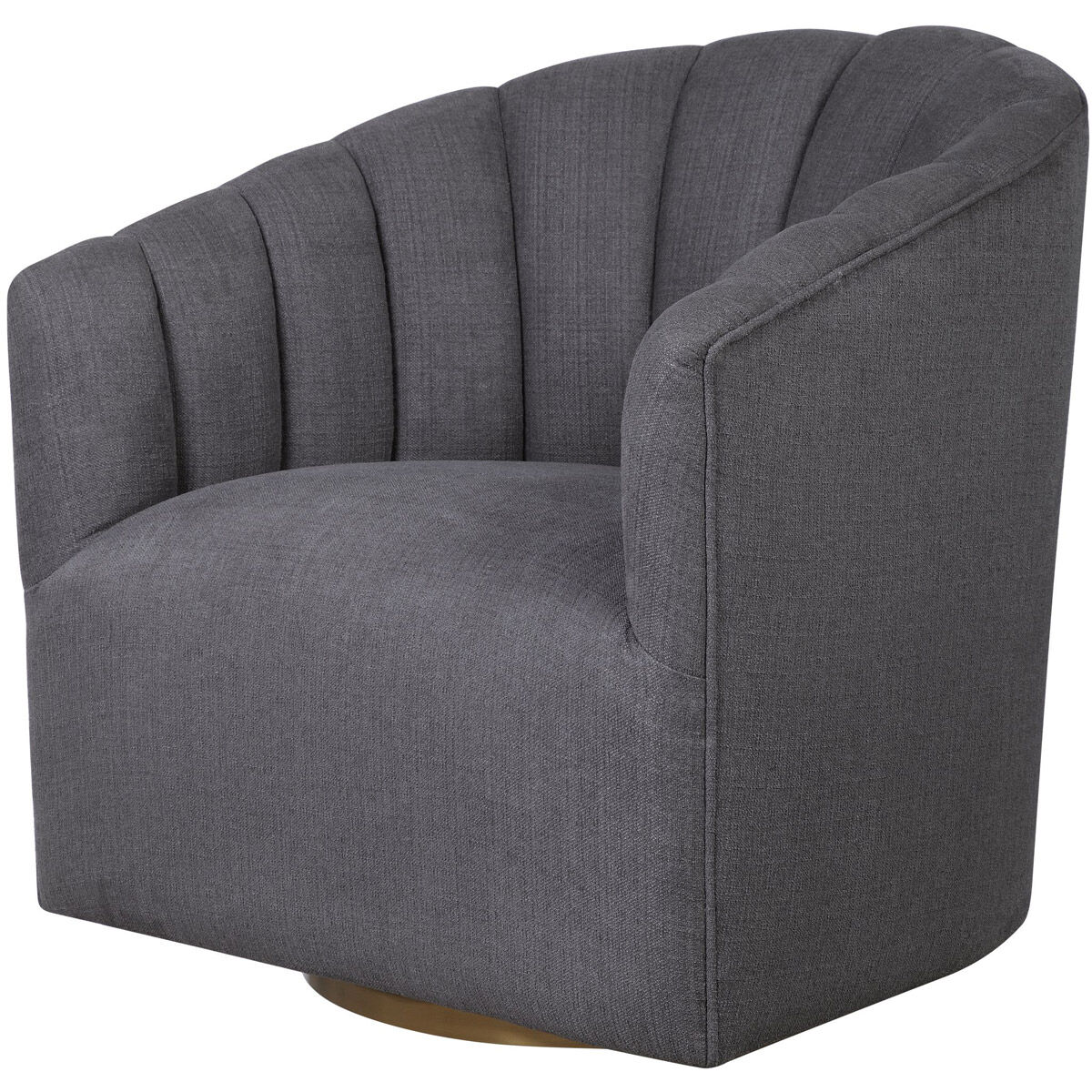 Cuthbert Swivel Chair, Modern