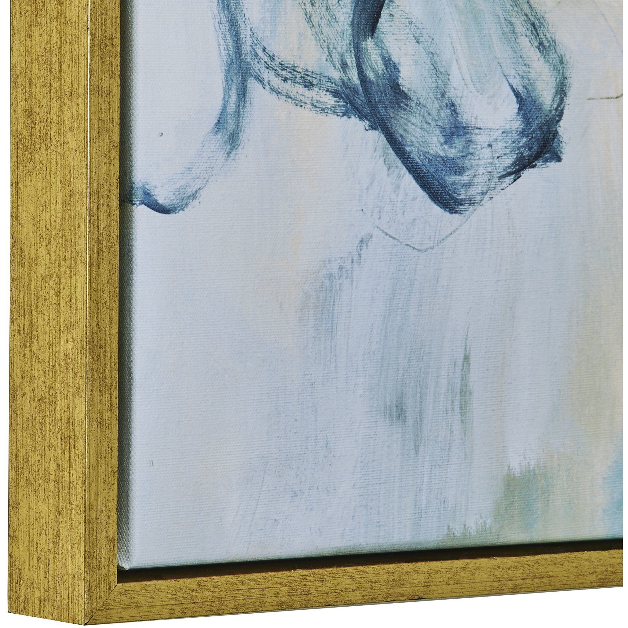 Casual Moments Multicolor Framed Abstract Art, Set of 2