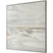 Furthest Thing Gray and Beige Canvas Landscape Art