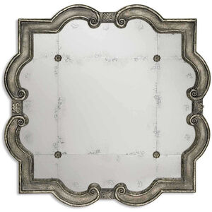 Prisca 65 X 65 inch Distressed Silver Wall Mirror