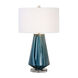 Pescara 29 inch 150 watt Brushed Nickel Table Lamp Portable Light