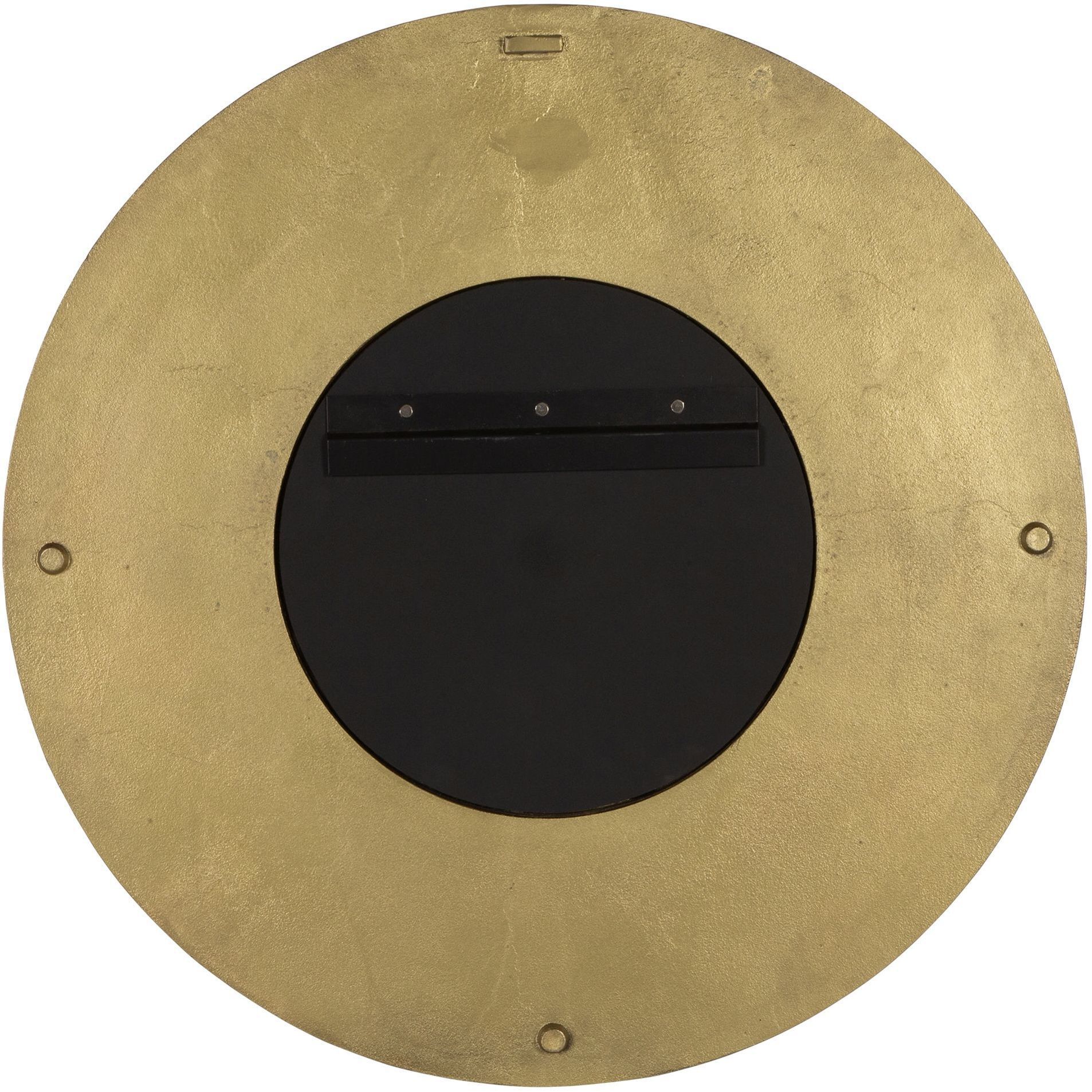 Axel 30 X 30 inch Plated Antique Brass Mirror