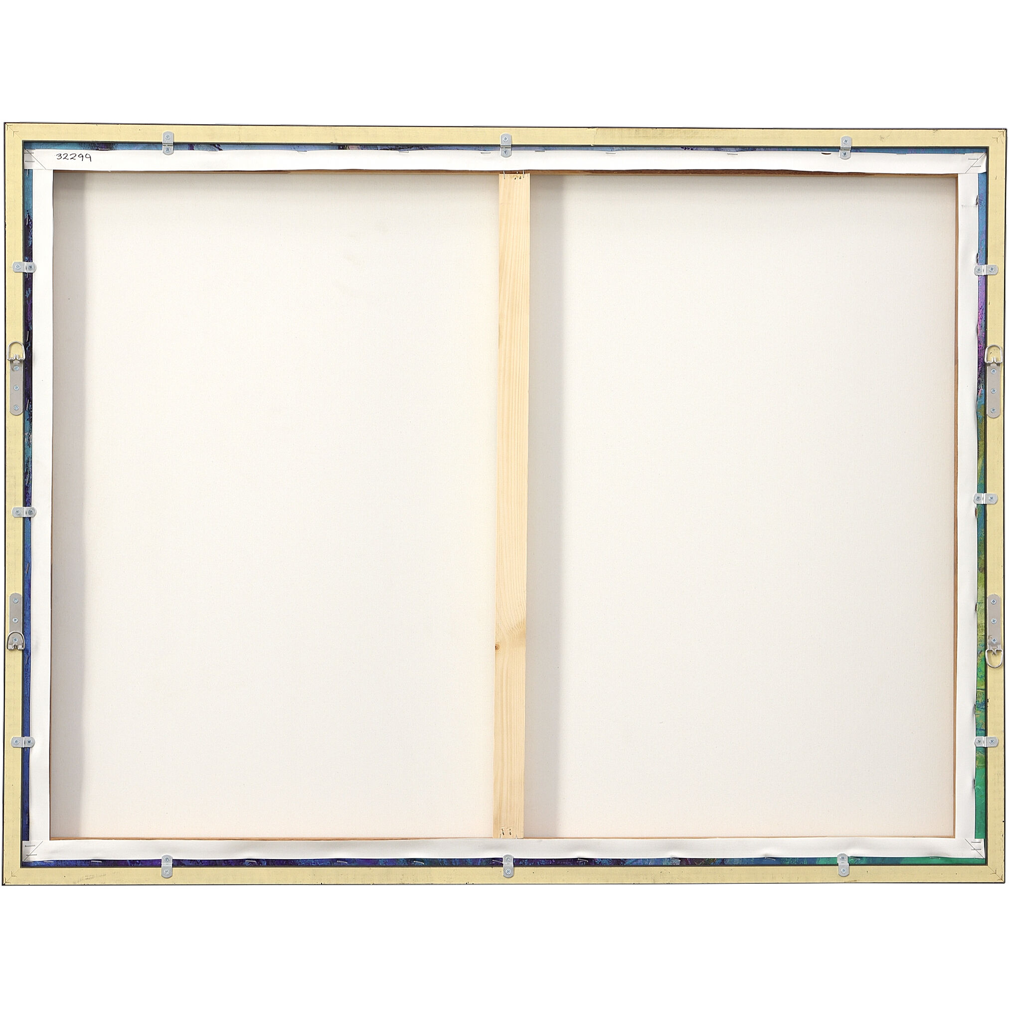 Threshold Of A Dream Blue and Green Canvas Art