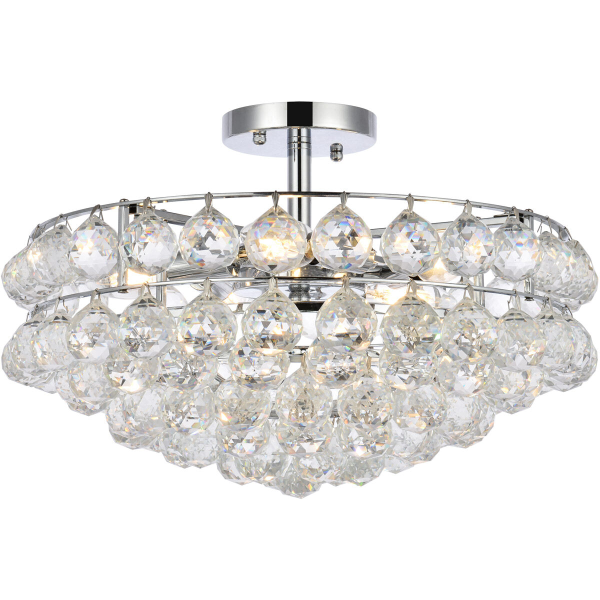 Savannah 5 Light 18.00 inch Flush Mount