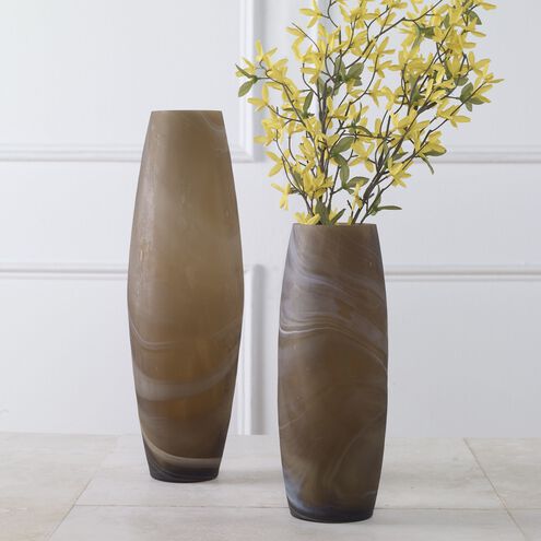 Delicate Swirl 17 X 5.25 inch Vases