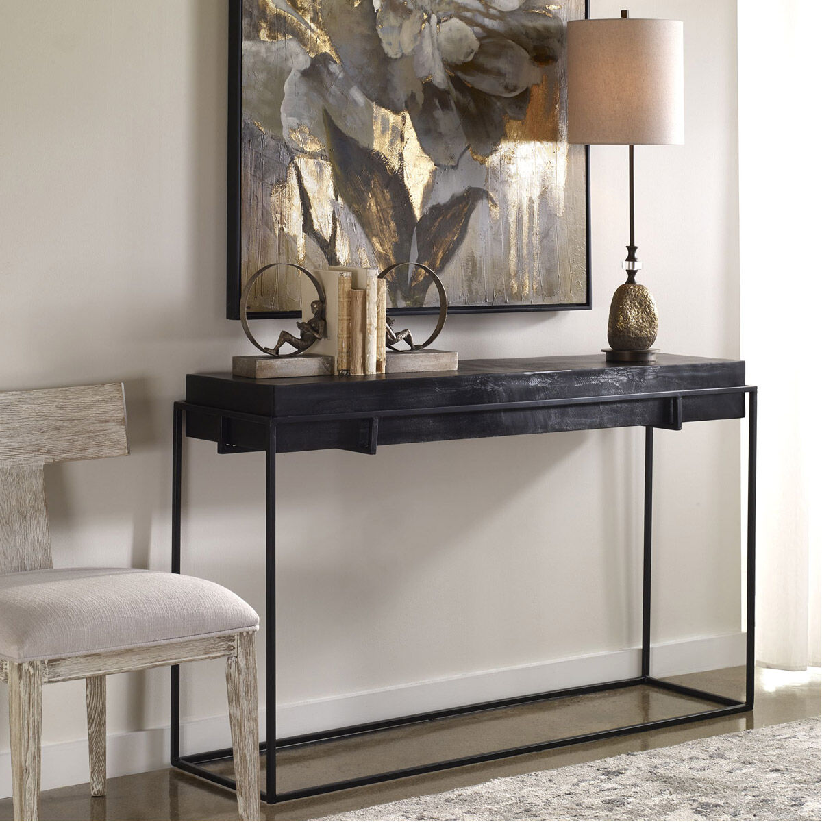 25 inch top console table