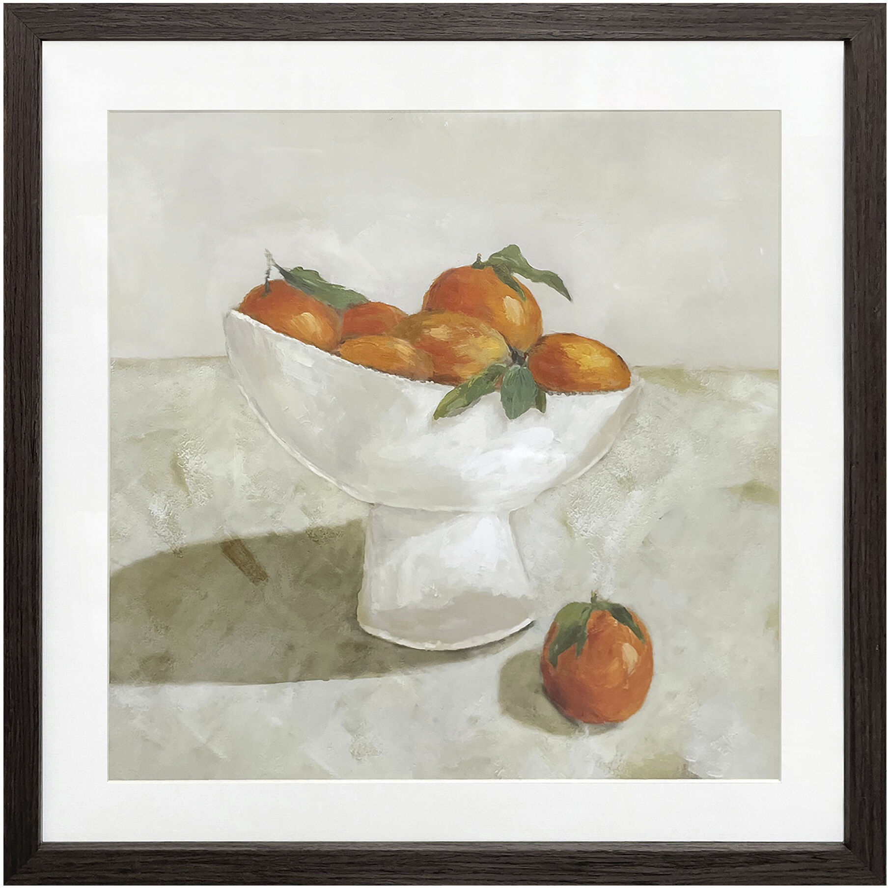 Citrine 18 X 18 inch Painting, Framed