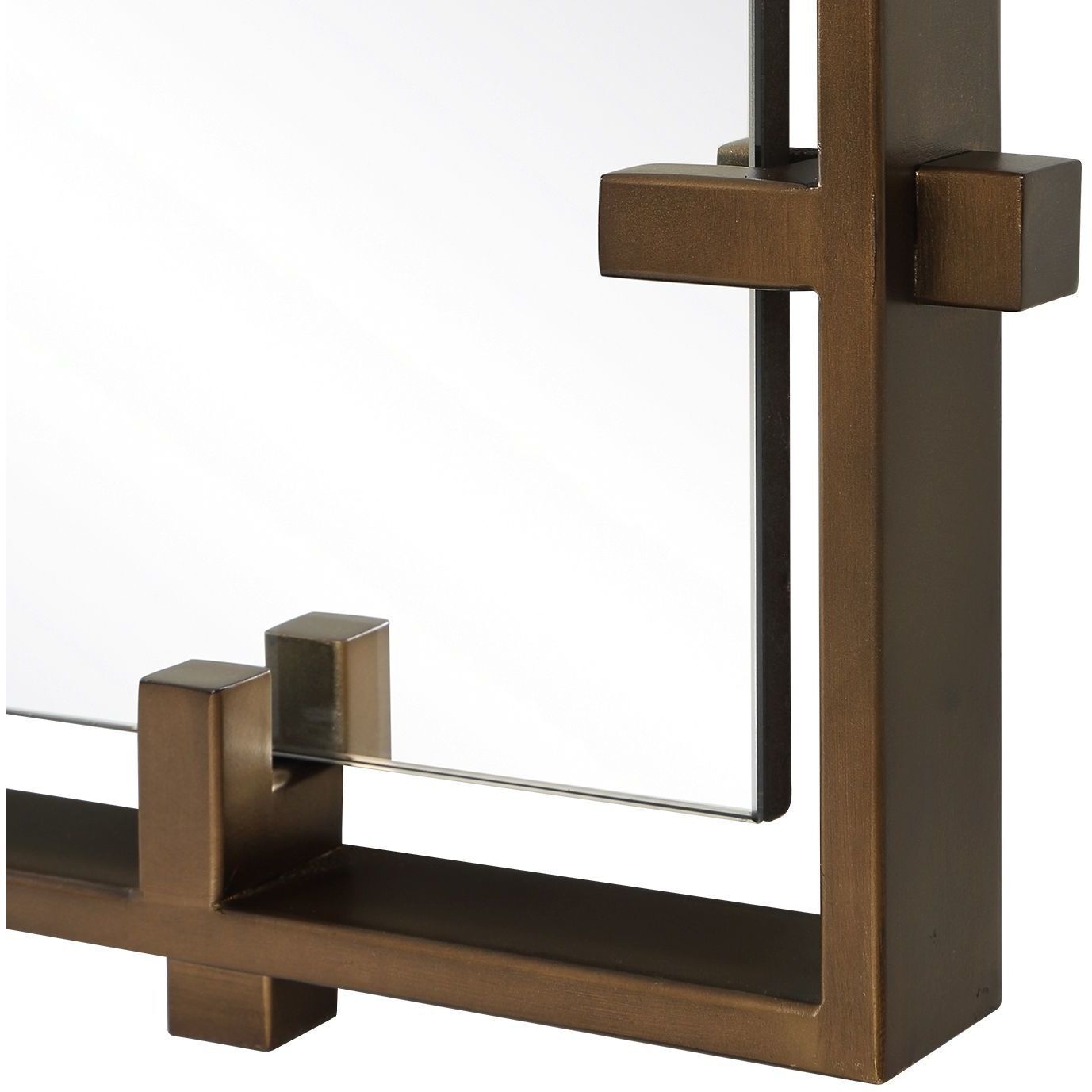 Hann 74.75 X 27.13 inch Dark Bronze Full Length Mirror