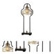 Cotulla 29 inch 60 watt Aged Black Desk Lamp Portable Light