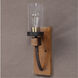 Atwood 1 Light 5 inch Deep Weathered Bronze Sconce Wall Light