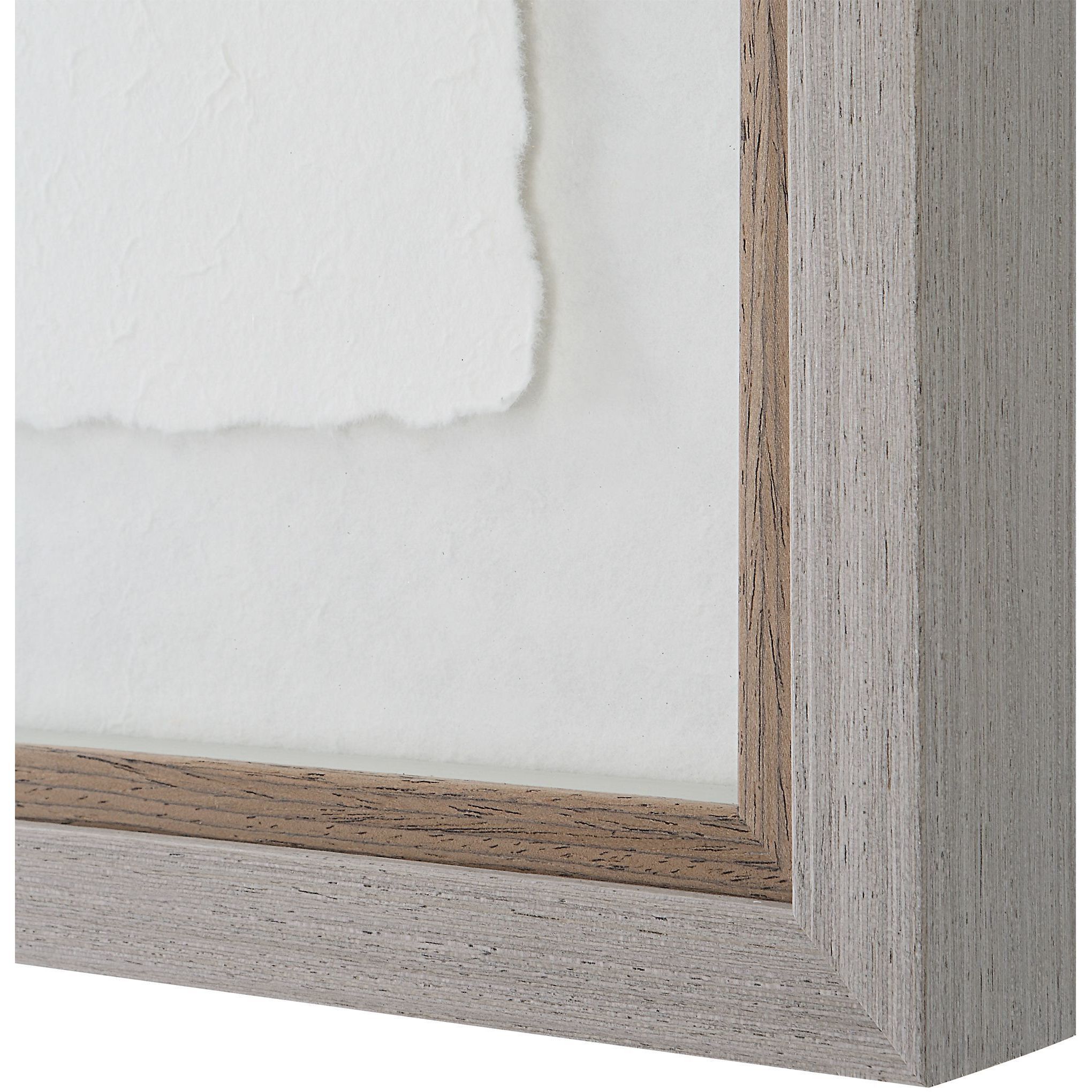 Wildflower Study 22 X 19 inch Framed Prints, Set of 4