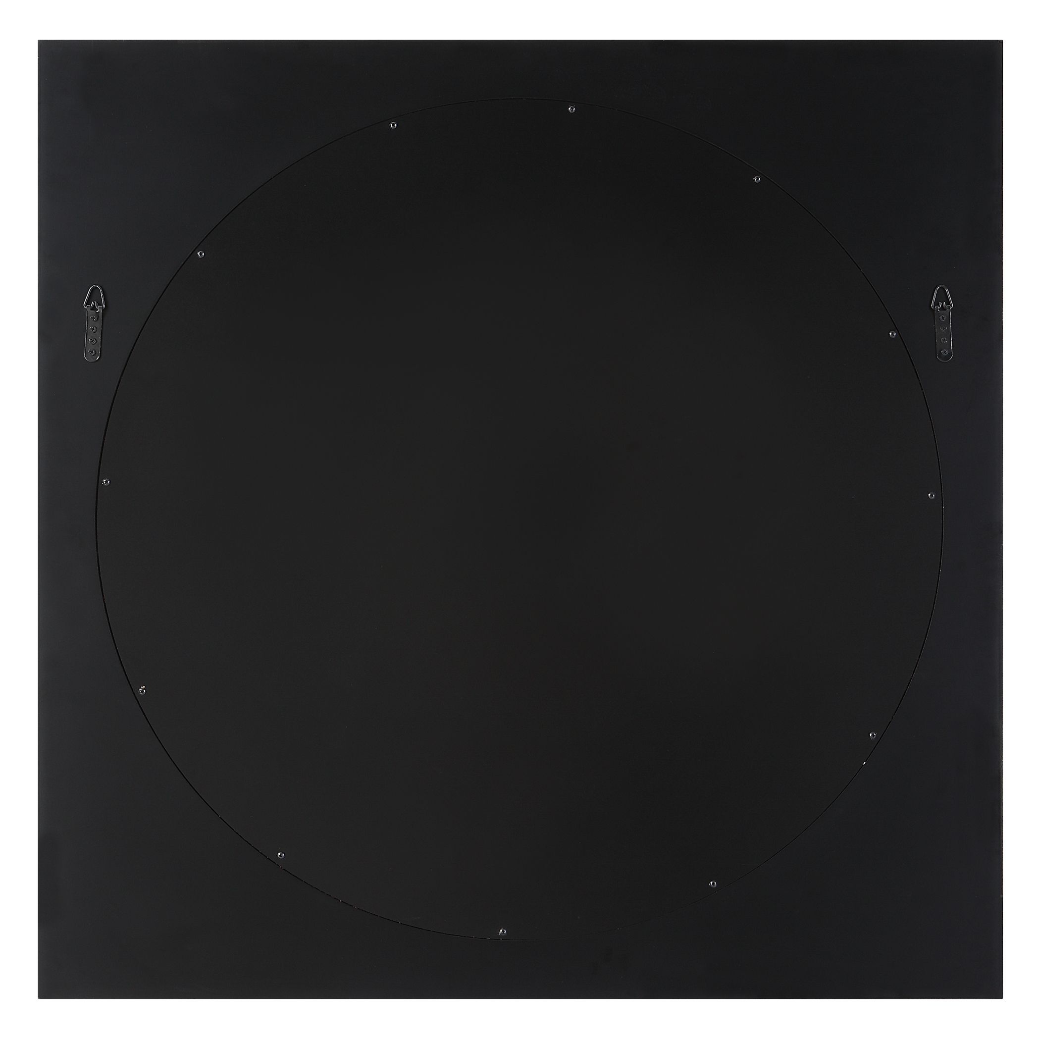 Cyprus 40 X 40 inch White Faux Shagreen Leather and Soft Gold Mirror