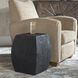 Grove 17 inch Rustic Black Accent Stool