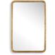 Vestry 35.5 X 24 inch Antique Brass Mirror