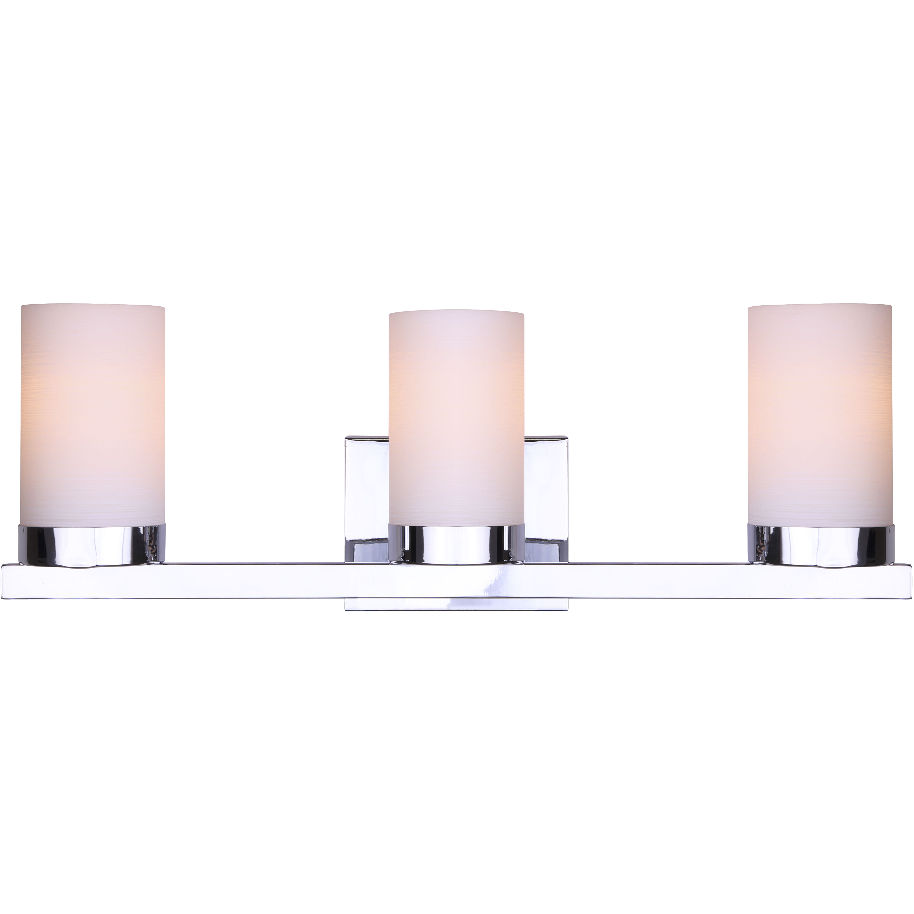 Madison 3 Light 23 inch Chrome Vanity Light Wall Light