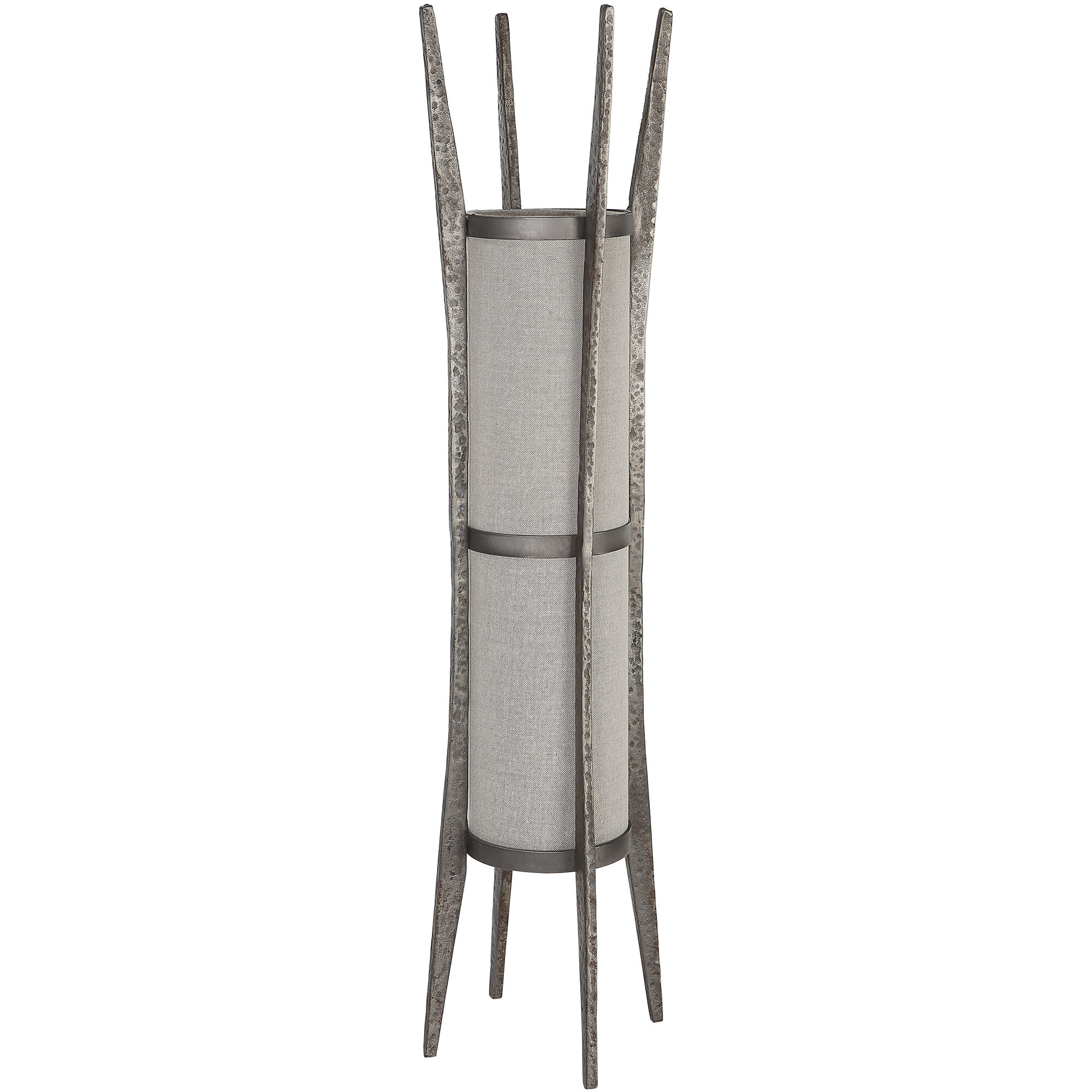 Fortress 33 inch 40.00 watt Aged Pewter Accent Lamp Portable Light