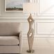 Almyra 65.5 inch 150 watt Aged Driftwood and Plated Antique Brass Floor Lamp Portable Light