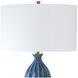 Bixby 28.75 inch 150.00 watt Blue Glaze and Antique Brass Table Lamp Portable Light