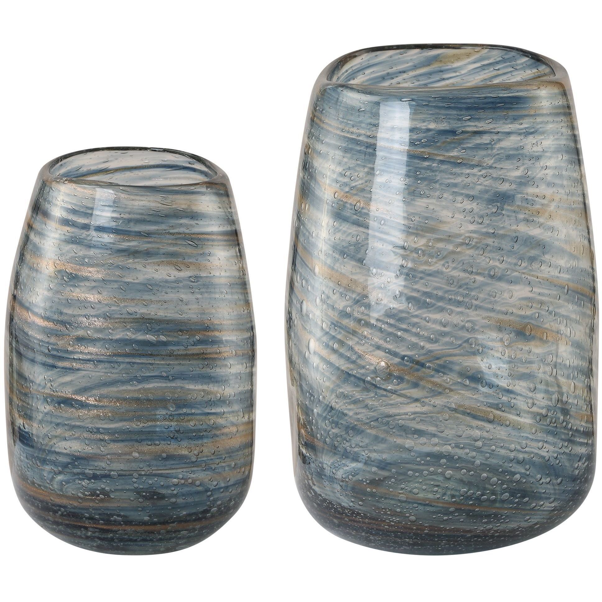 Aurora 9.25 X 6.5 inch Vases, Set of 2