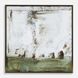 The Boardwalk Multi-Colored and Bronze Gold Framed Abstract Art