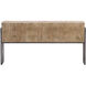 Nevis 60 inch Light Oatmeal and Aged Iron Sofa Table