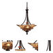 Vitalia 3 Light 22.25 inch Oil Rubbed Bronze Pendant Ceiling Light