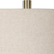 Prussian 32 inch 150 watt Blue Lamp Portable Light