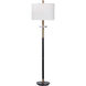 Maud 67 inch 150 watt Aged Black Floor Lamp Portable Light