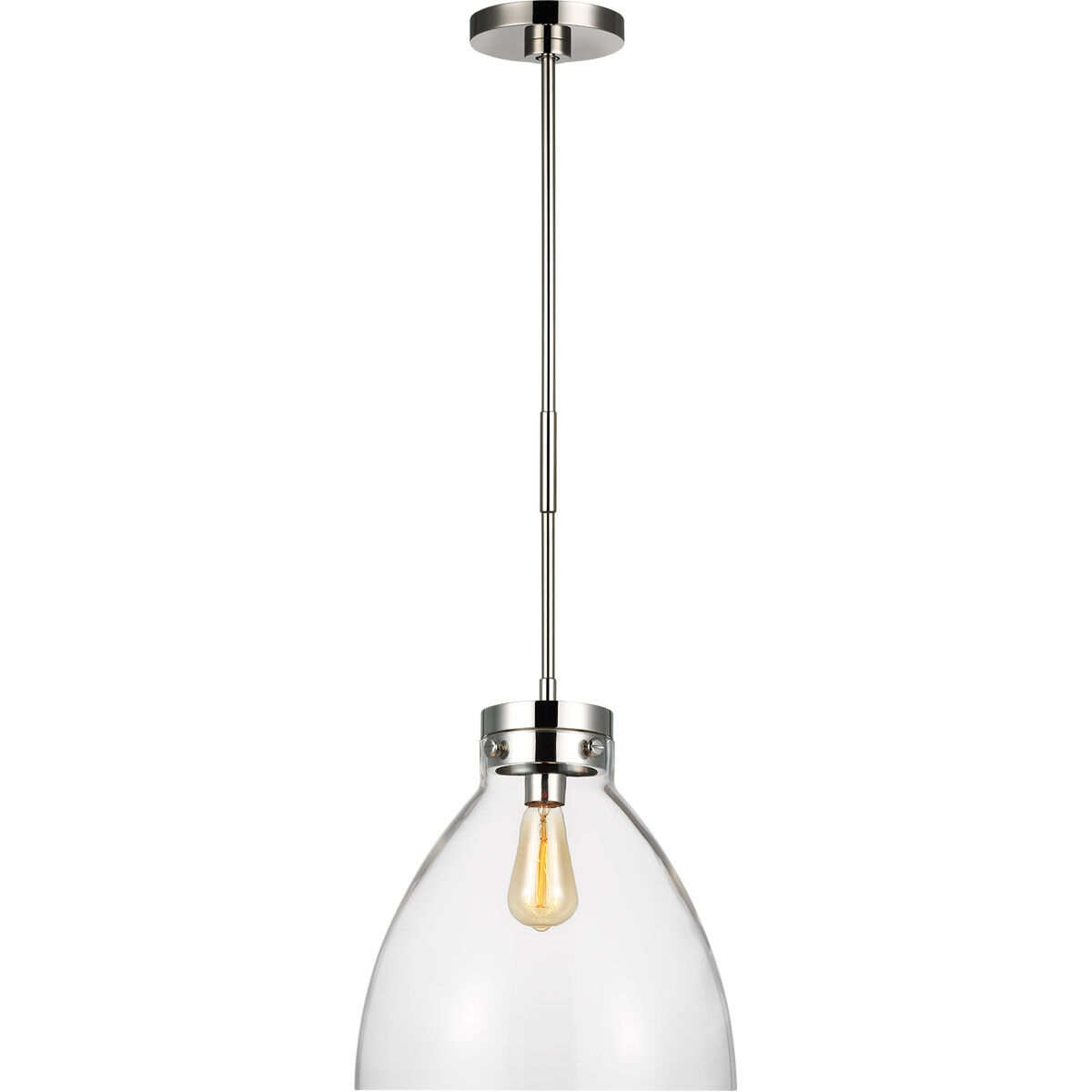 C&M by Chapman & Myers Garrett 1 Light 13.50 inch Pendant