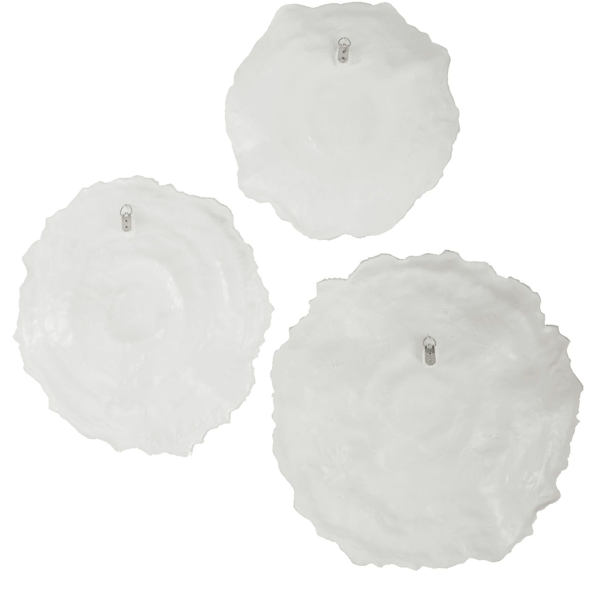 Ocean Gems Textured Ivory And Tan Coral Wall Decor