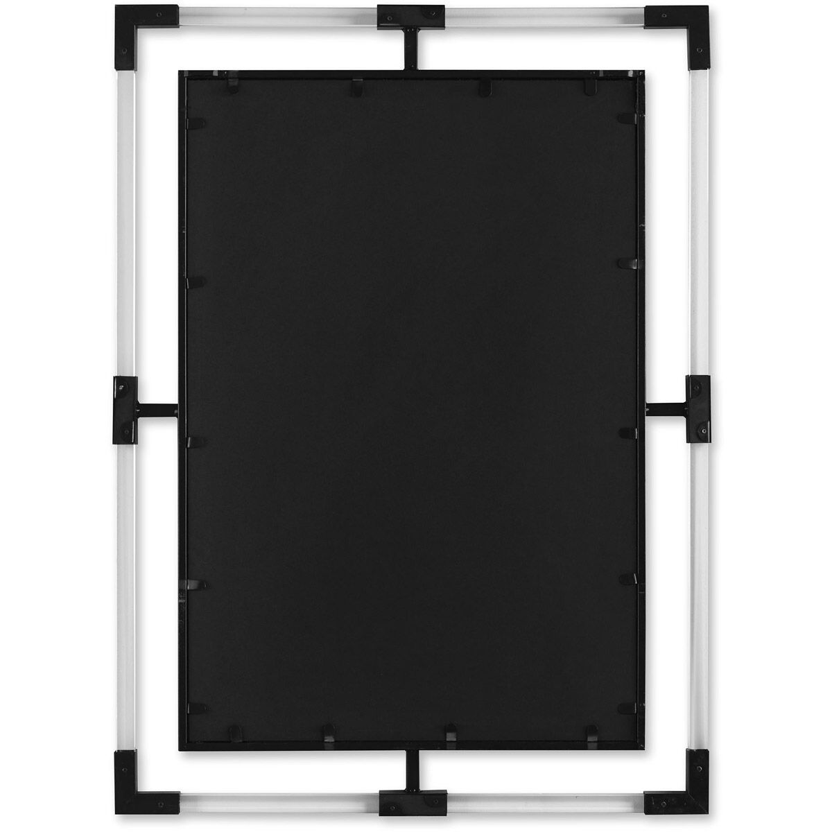 Balkan 38 X 28 inch Black Wall Mirror