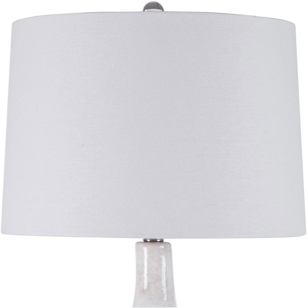 Durango 29 inch 150 watt Rust White Table Lamp Portable Light