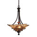 Vitalia 3 Light 22.25 inch Oil Rubbed Bronze Pendant Ceiling Light
