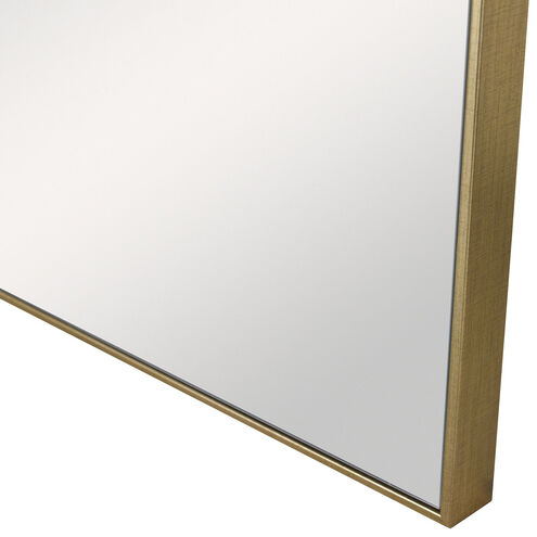 Alexo 28 X 28 inch Brushed Gold Wall Mirror