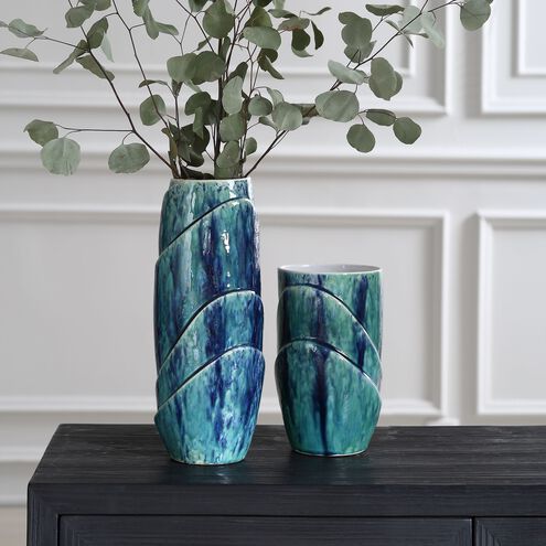 Tranquil Duo 15 X 6 inch Vases, Set of 2